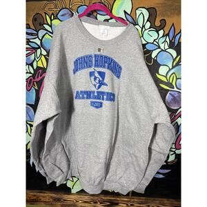 SDI John Hopkins University Crewneck Sweatshirt, Grey, 4X